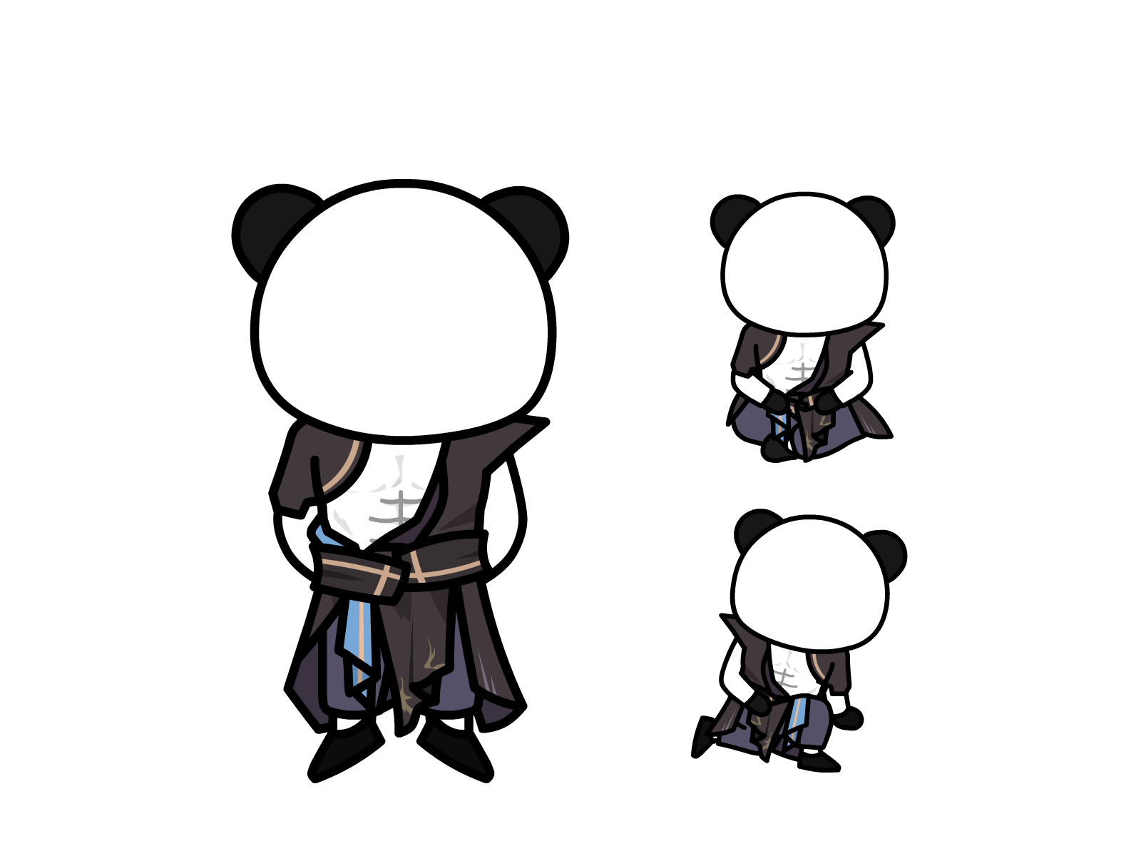 人物图-玄幻修仙-多动作-男7