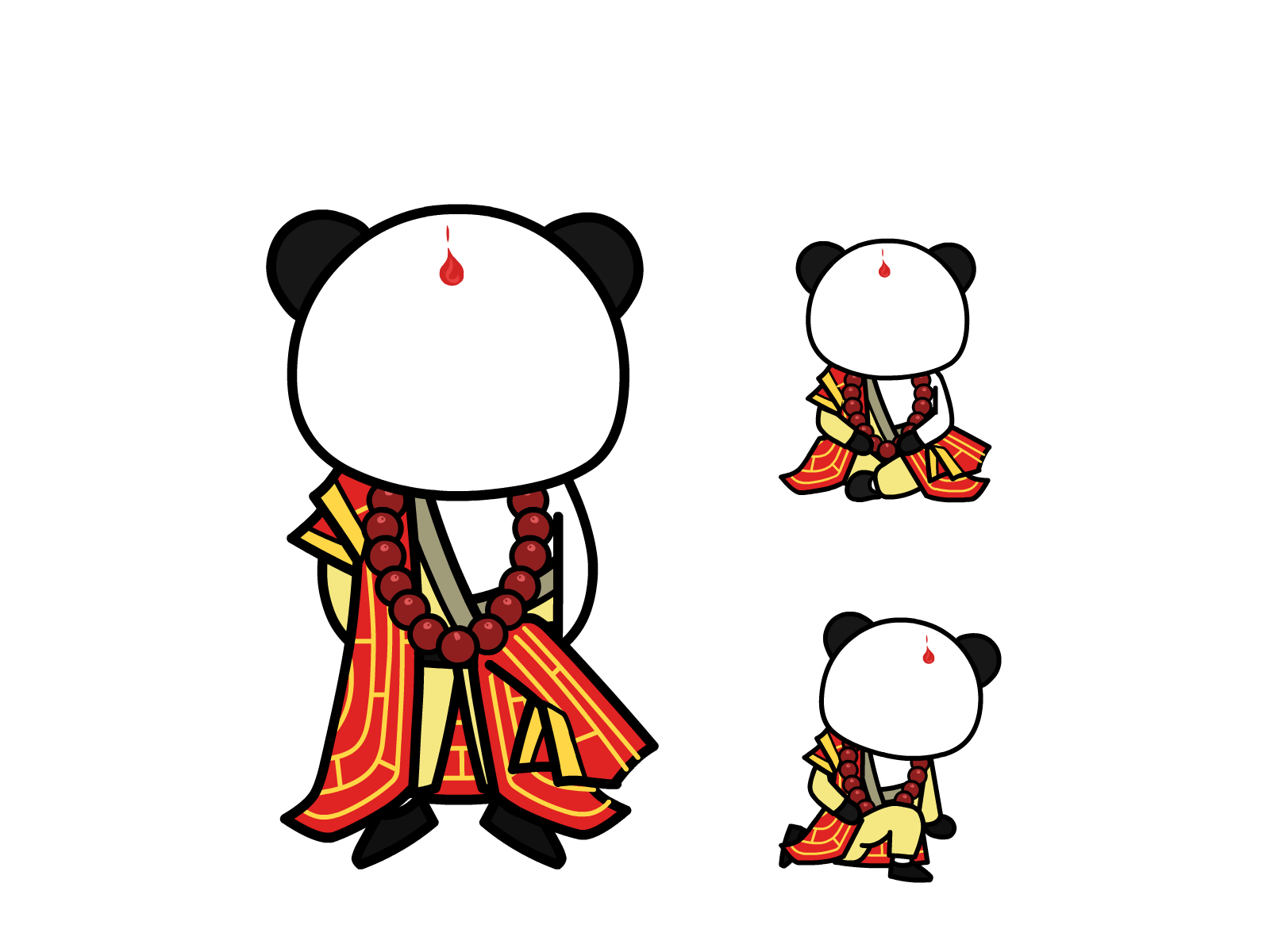 人物图-玄幻修仙-多动作-男9