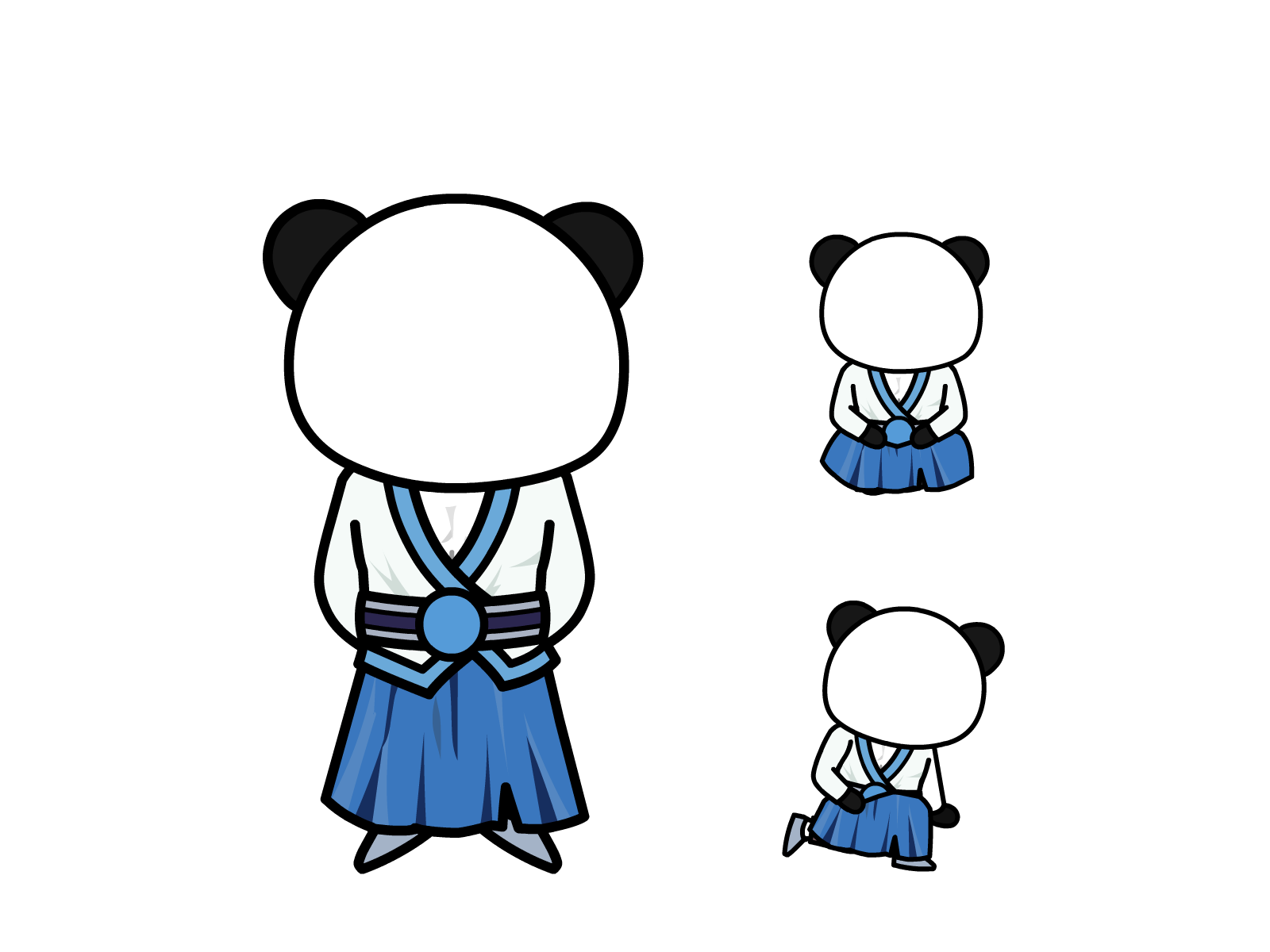 人物图-玄幻修仙-多动作-男7