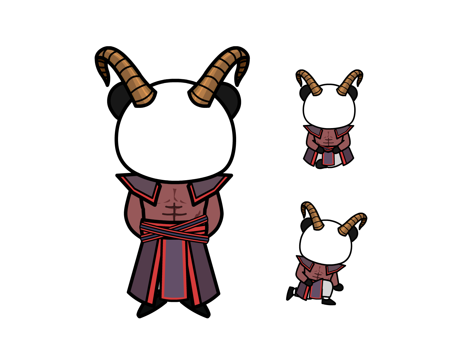 人物图-玄幻修仙-多动作-男5