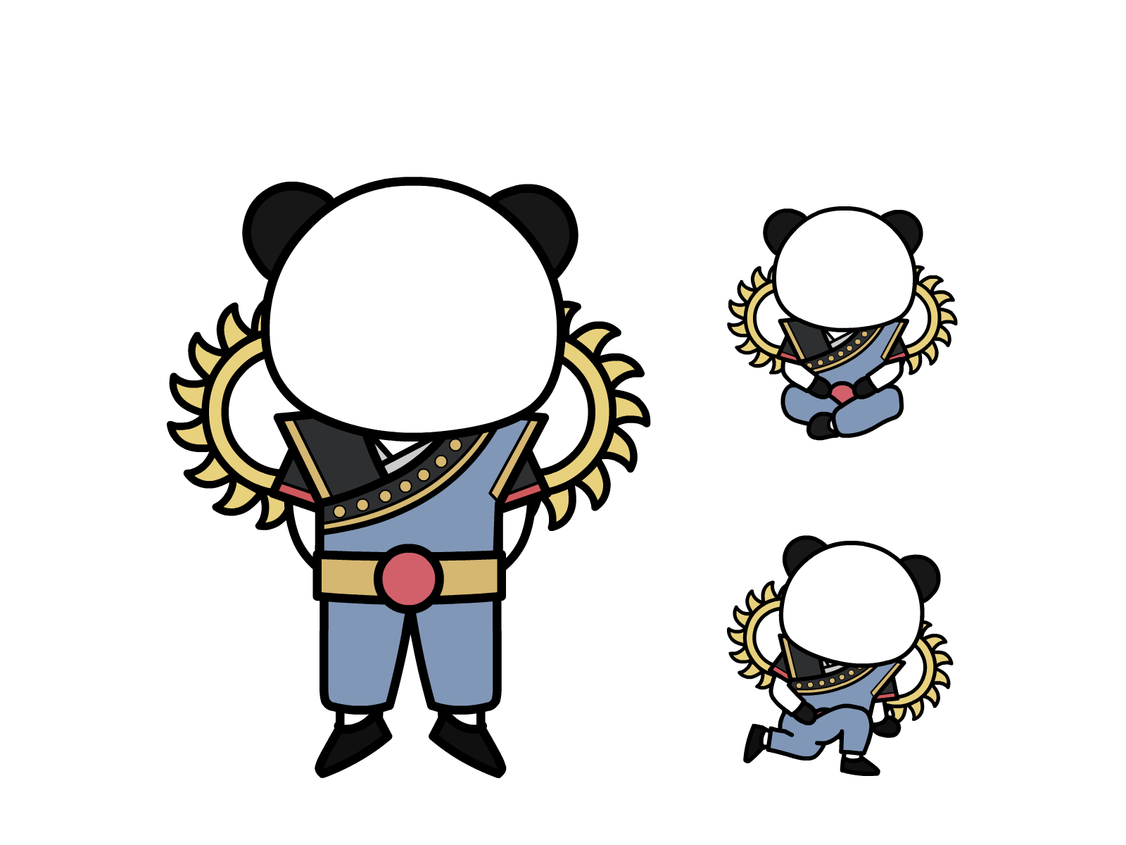 人物图-玄幻修仙-多动作-男9