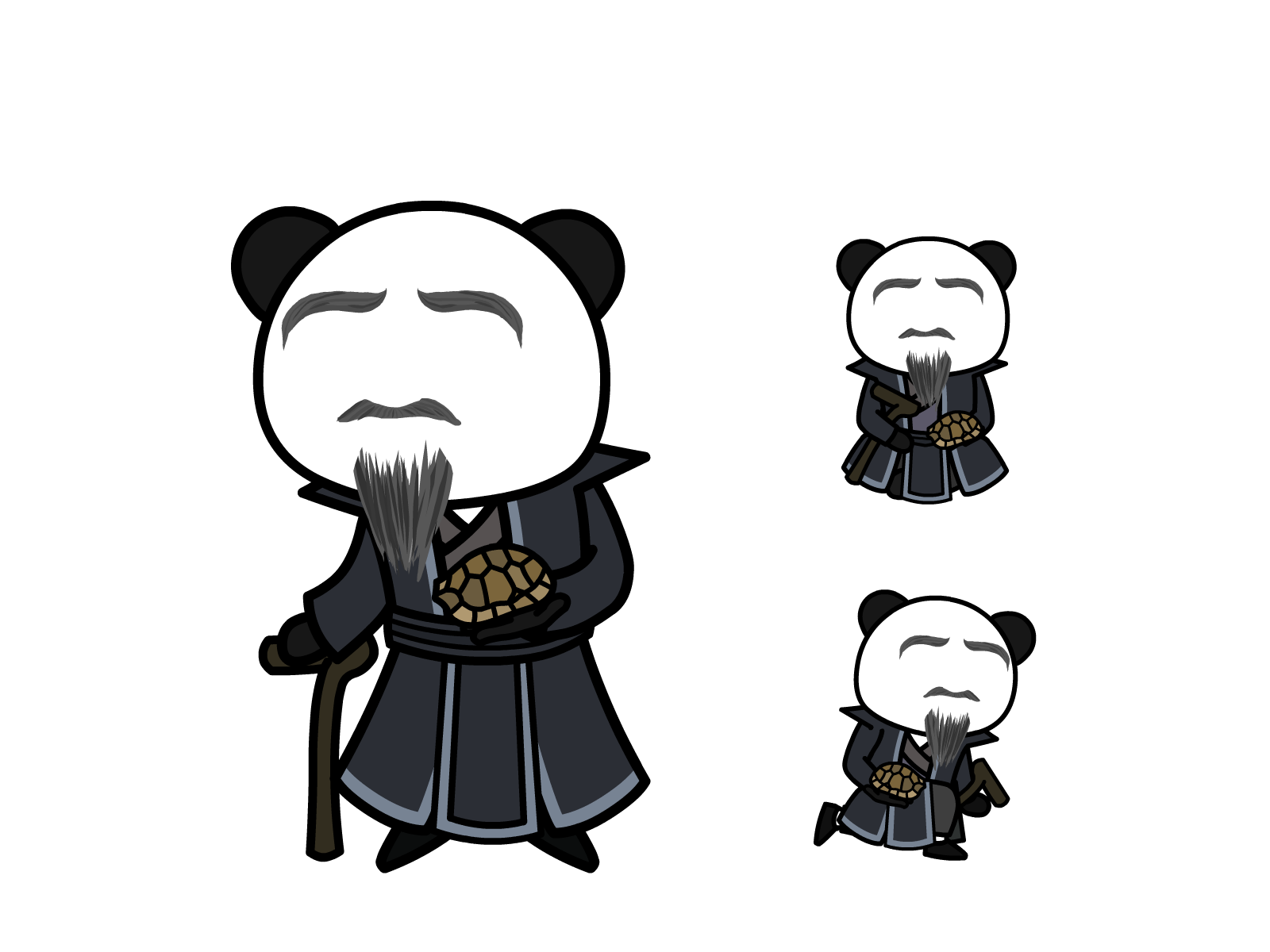 人物图-玄幻修仙-多动作-男9