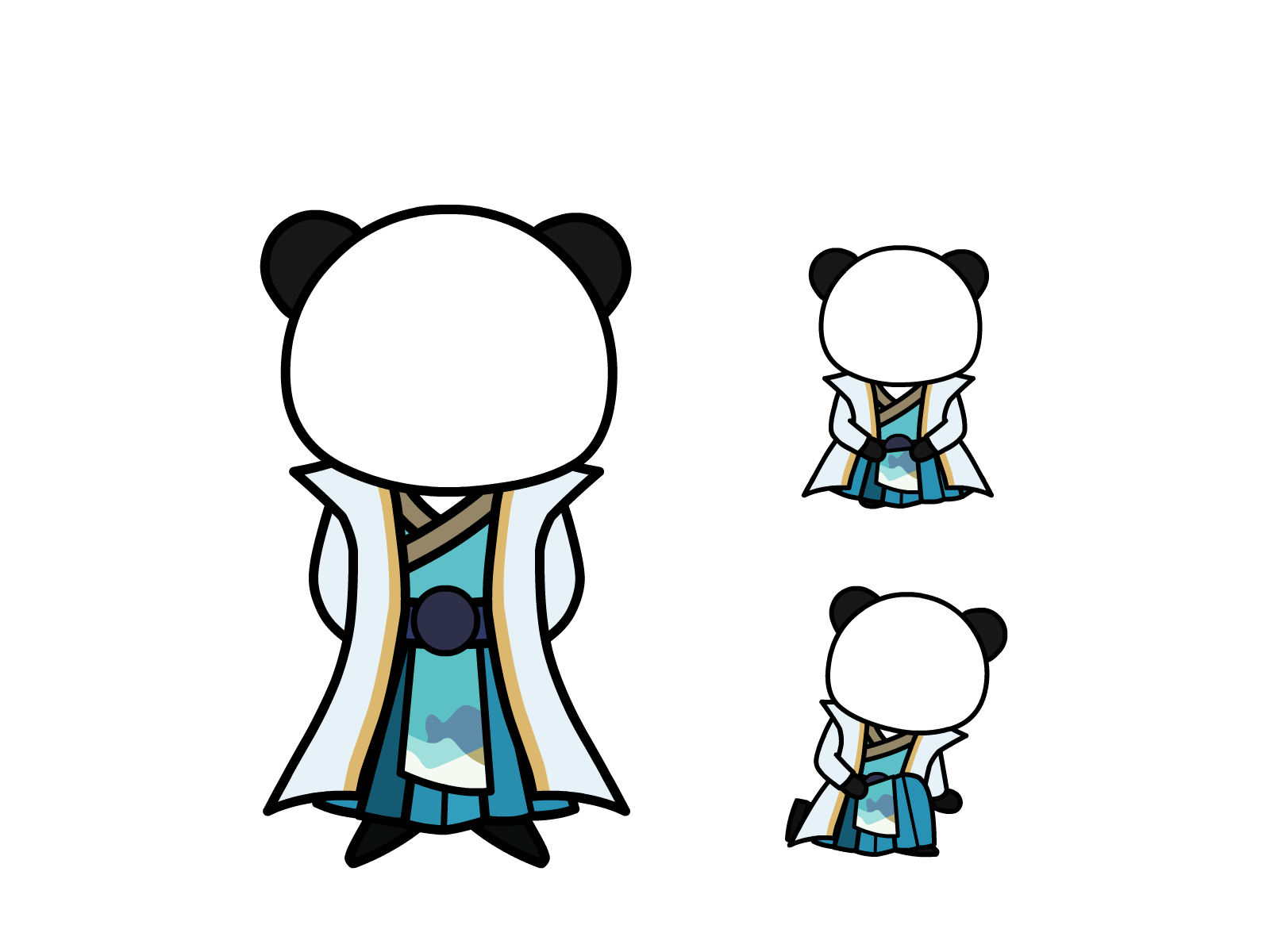 人物图-玄幻修仙-多动作-男10