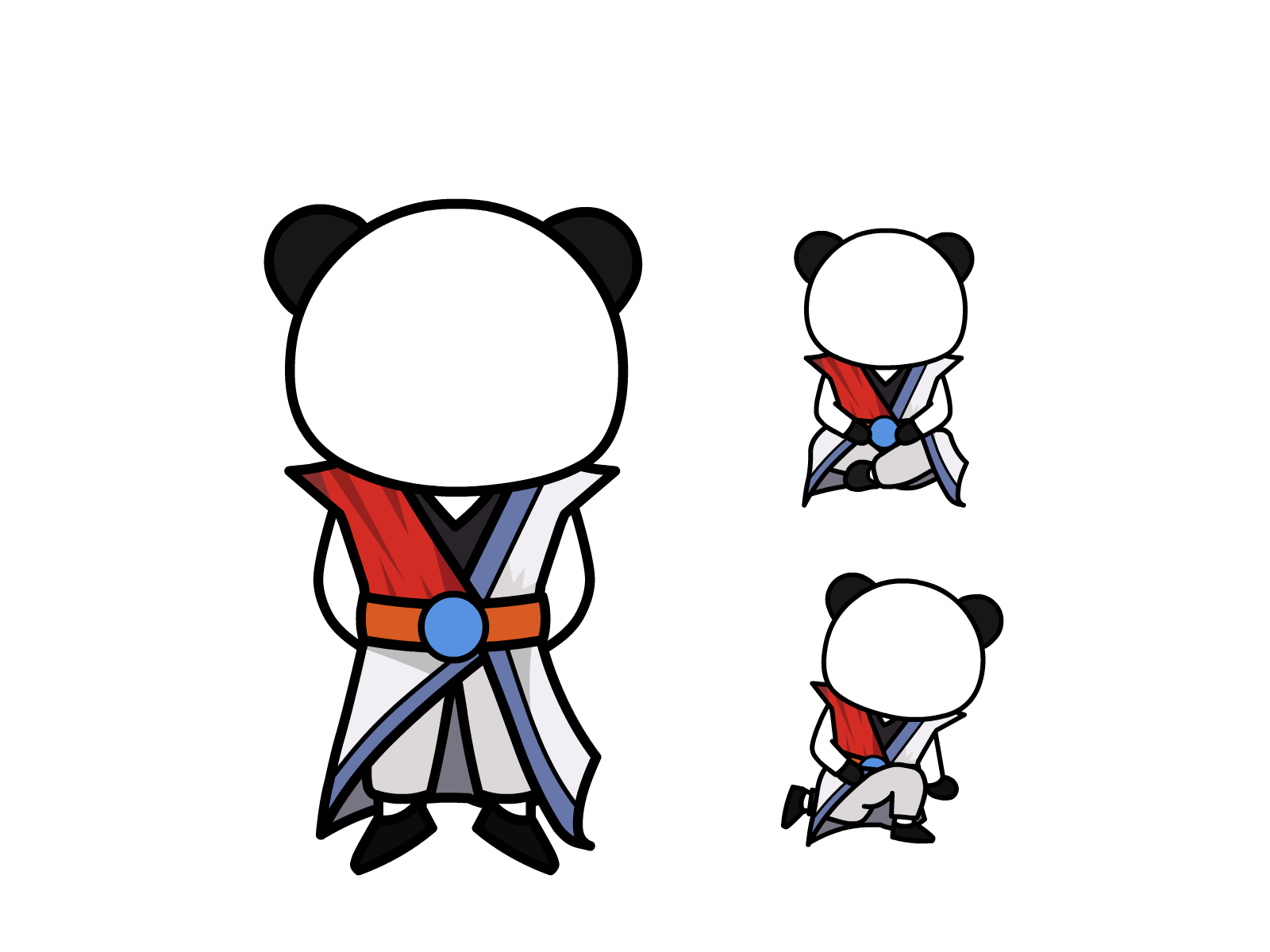 人物图-玄幻修仙-多动作-男6