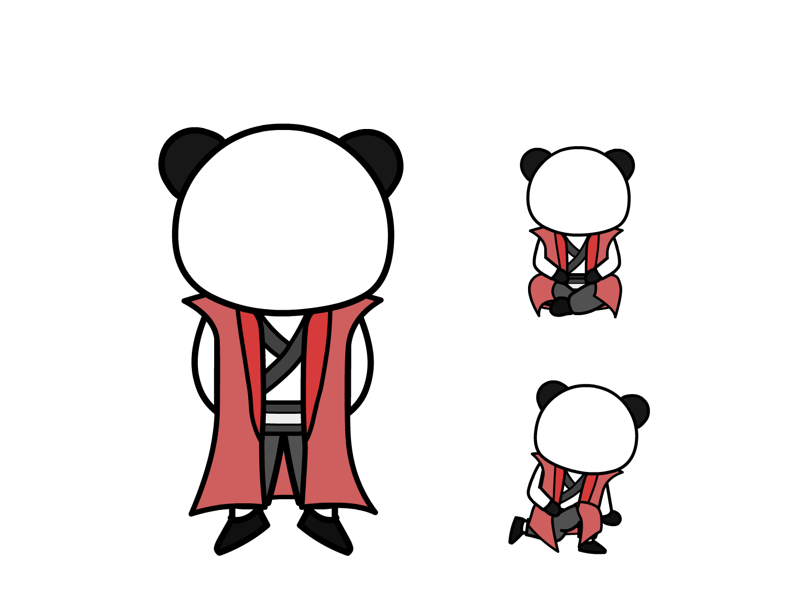 人物图-玄幻修仙-多动作-男8